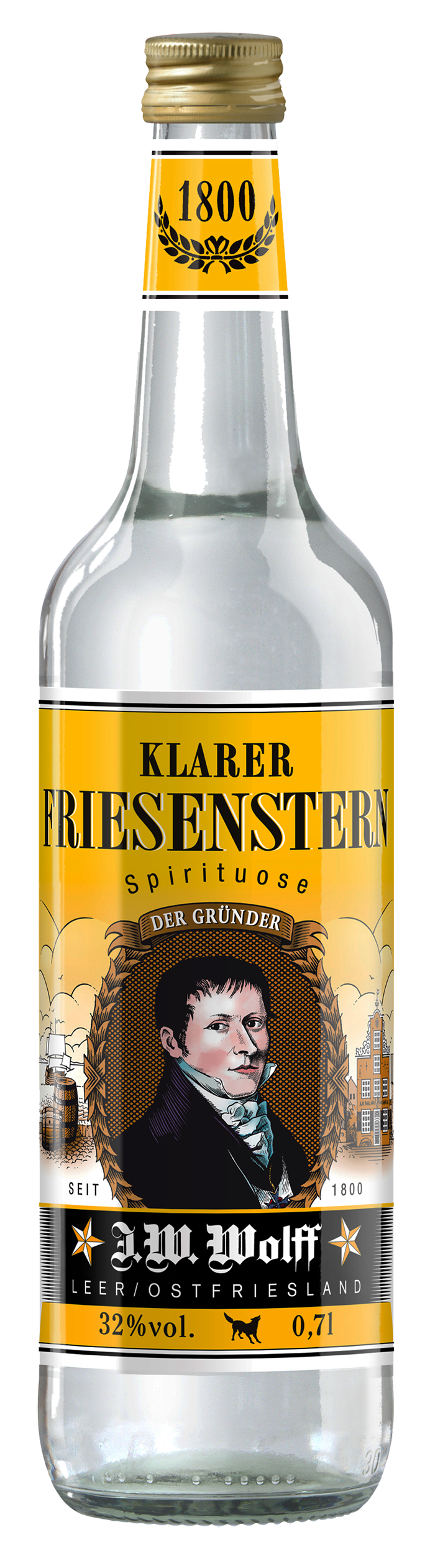 Friesenstern&#x20;32&#x25;&#x20;vol.&#x20;Ostfriesischer&#x20;Klarer