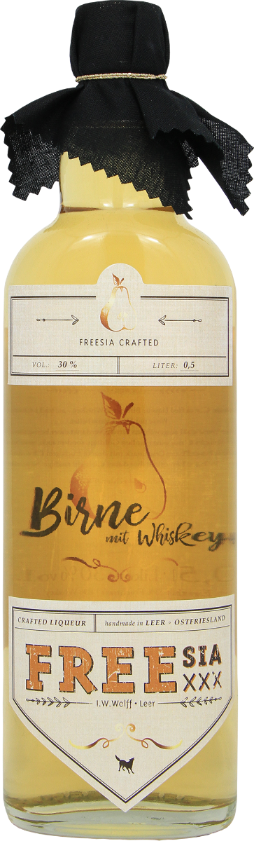 FREEsia&#x20;XXX&#x20;-&#x20;Birnen-Lik&#xF6;r&#x20;mit&#x20;Whiskey&#x20;verfeinert&#x20;Crafted&#x20;Lik&#xF6;r&#x20;30&#x20;&#x25;&#x20;vol.