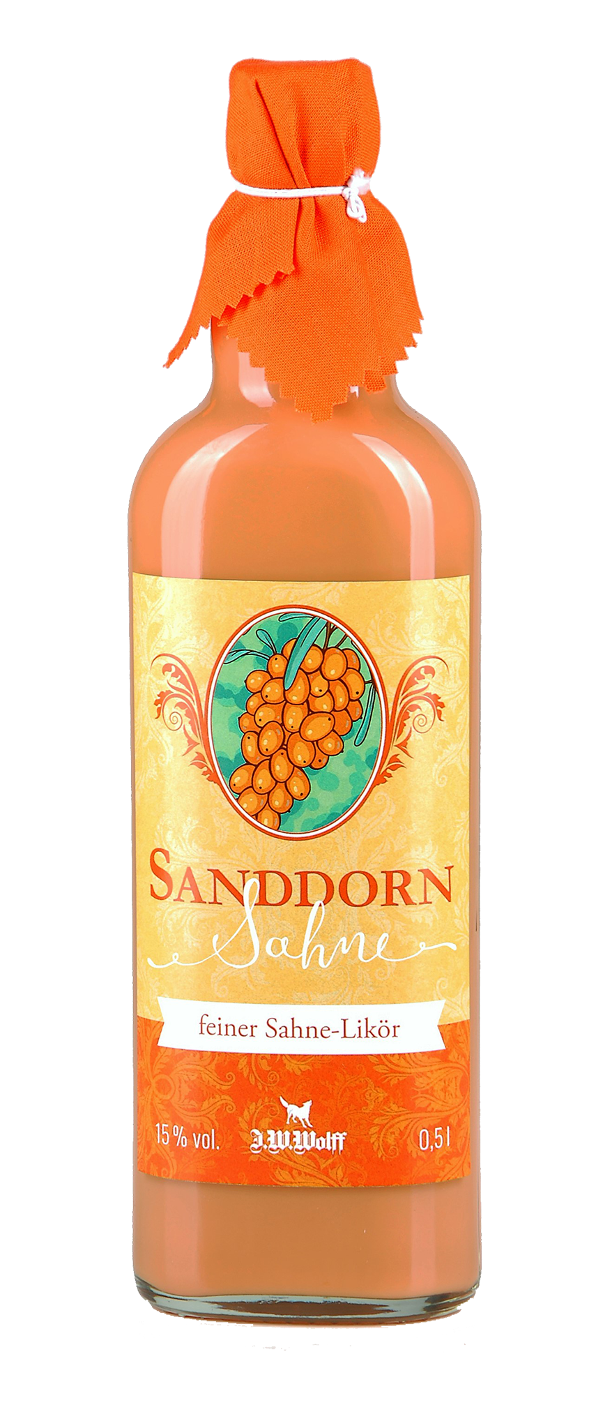 Wolff&#x27;s&#x20;&#x20;Sanddorn&#x20;Sahne&#x20;15&#x25;&#x20;vol.