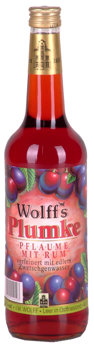 Plumke&#x20;21&#x25;&#x20;vol.&#x20;Pflaumenlik&#xF6;r&#x20;mit&#x20;Rum&#x20;verfeinert