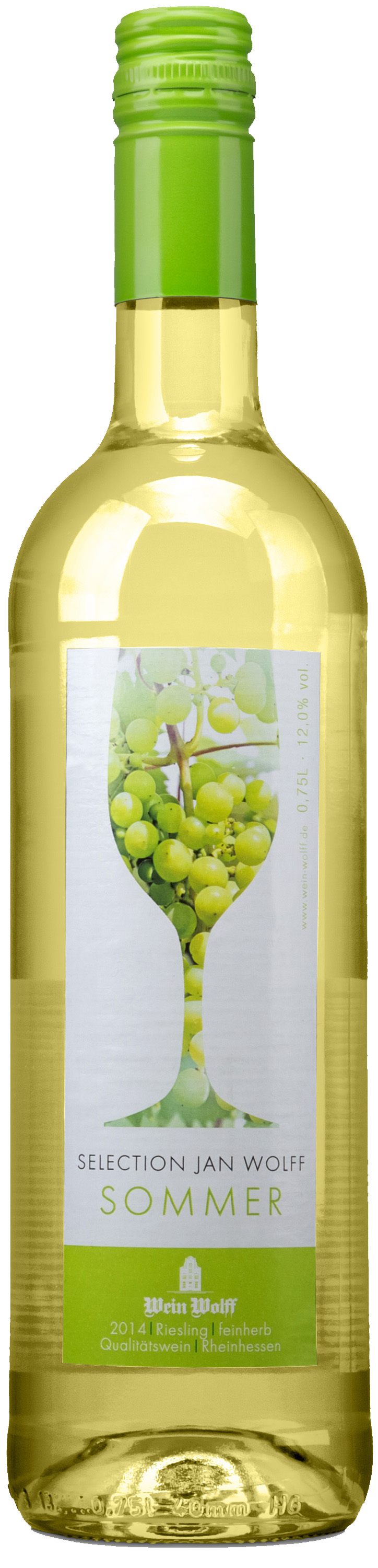 Sommer&#x20;Riesling&#x20;QbA&#x20;feinherb&#x20;Edition&#x20;Wolff