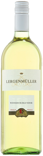 Lergenm&#xFC;ller&#x20;Wei&#xDF;burgunder&#x20;QbA&#x20;trocken&#x20;1,0&#x20;l