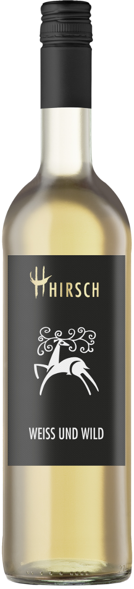 Hirsch&#x20;WEISS&#x20;UND&#x20;WILD&#x20;We&#xDF;weincuv&#xE9;e&#x20;Gutswein&#x20;trocken