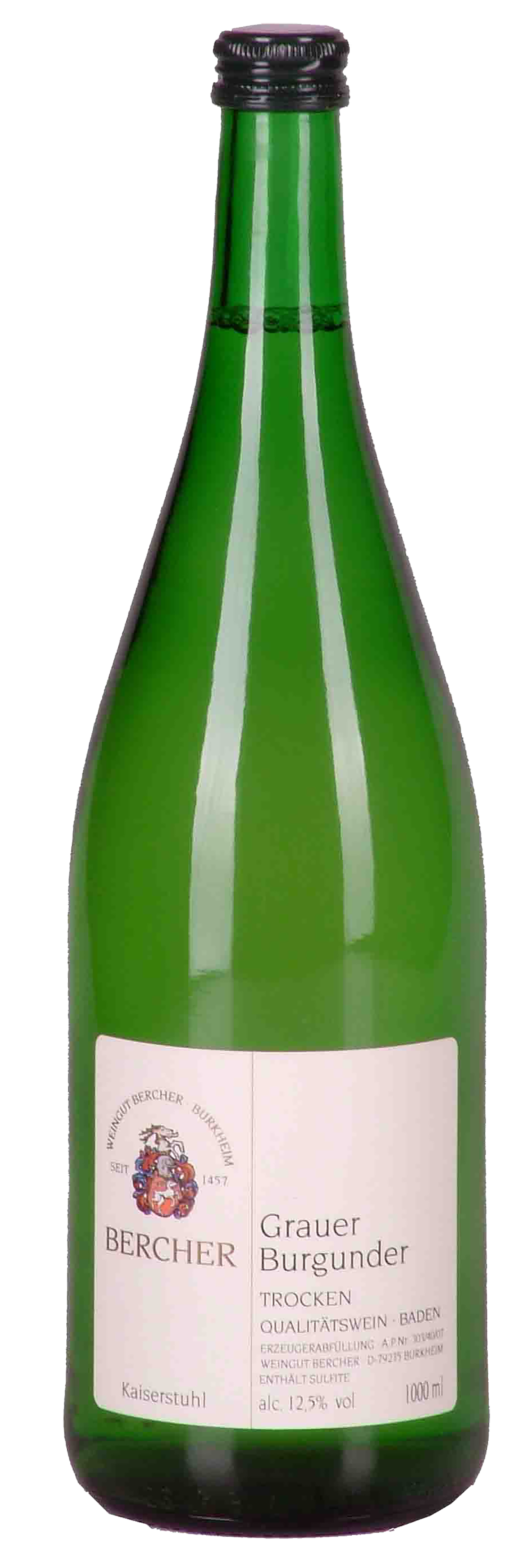 Bercher&#x20;Grauburgunder&#x20;QbA&#x20;trocken&#x20;1,0&#x20;l