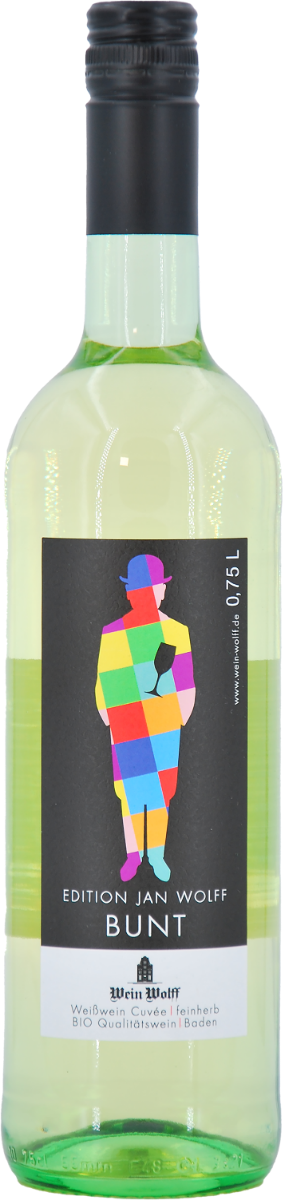 BUNT&#x20;Edition&#x20;Jan&#x20;Wolff&#x20;Weissweincuvee&#x20;&#x20;feinherb&#x20;Bio