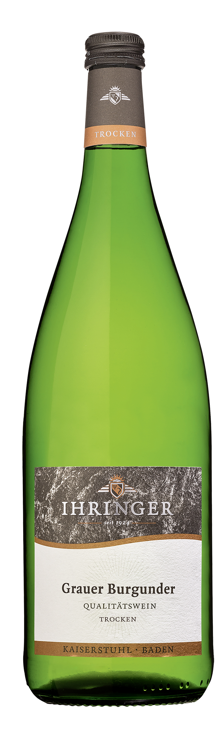 WG&#x20;Ihringen&#x20;Grauburgunder&#x20;&#x20;QbA&#x20;trocken&#x20;1,0&#x20;l