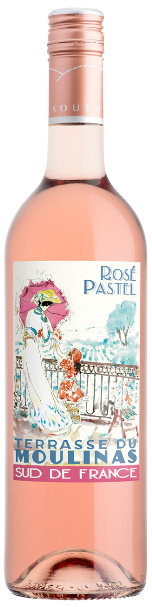 Terasse&#x20;du&#x20;Moulinas&#x20;Ros&#xE9;&#x20;Pastel&#x20;IGP&#x20;Pay&#x20;d&#x27;Oc&#x20;1,0&#x20;l