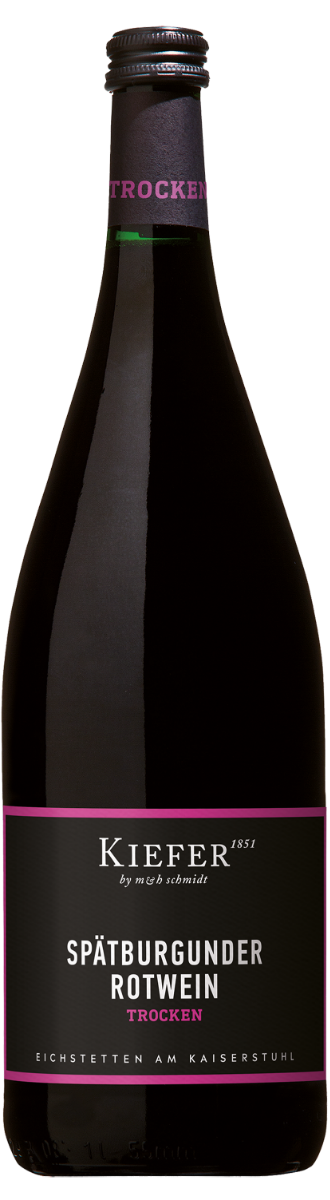 Kiefer&#x20;Sp&#xE4;tburgunder&#x20;QbA&#x20;trocken&#x20;1,0&#x20;l