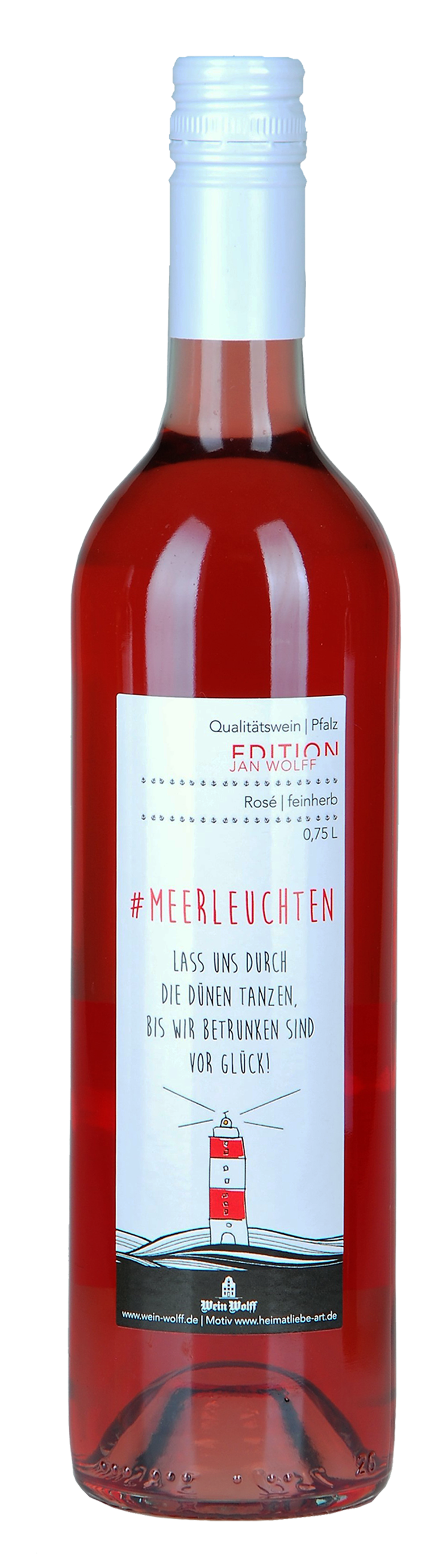 Meerleuchten&#x20;Edition&#x20;Jan&#x20;Wolff&#x20;Ros&#xE9;wein&#x20;QbA&#x20;-&#x20;feinherb