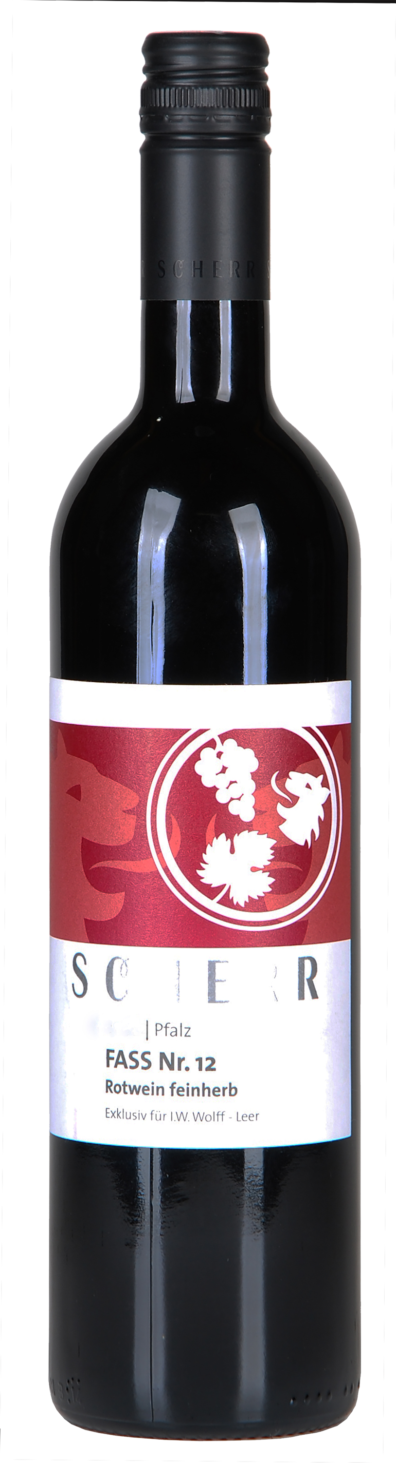 Scherr&#x20;Fass&#x20;Nr.&#x20;12&#x20;Rotweincuv&#xE9;e&#x20;QbA&#x20;feinherb