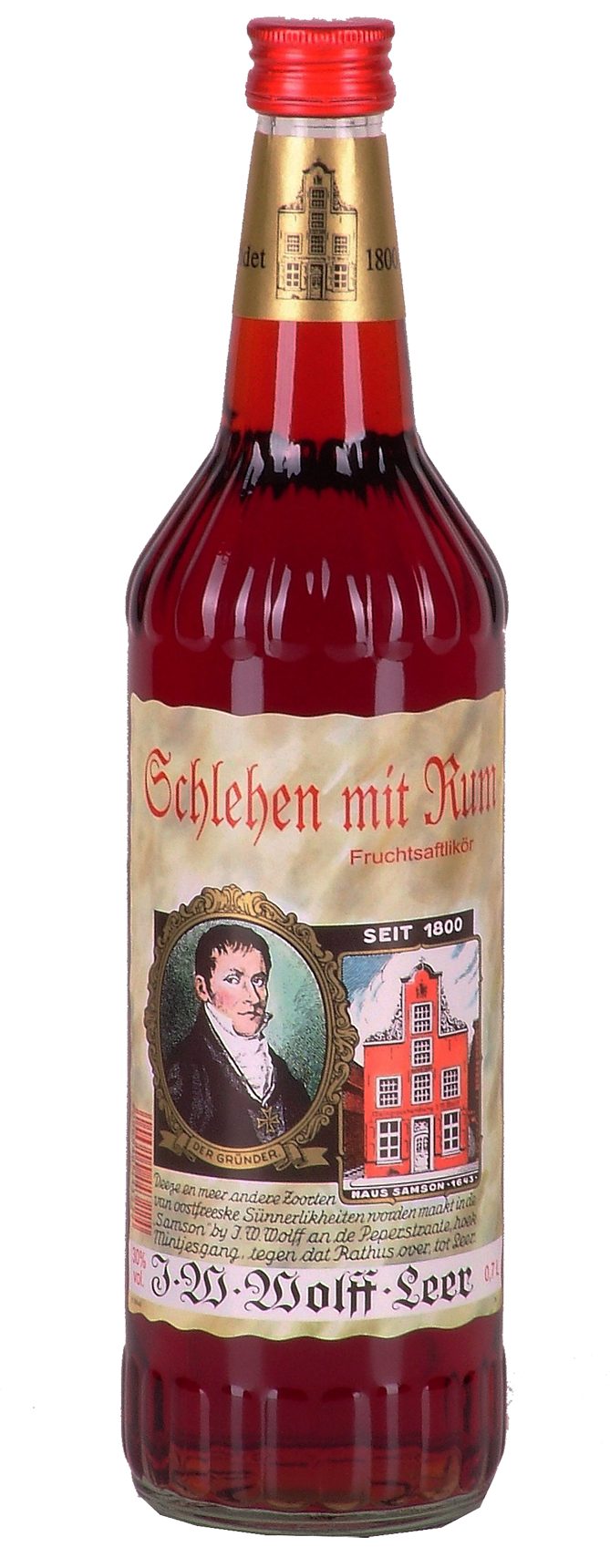 Schlehenlikör mit Rum verfeinert 30% vol. - Wein Wolff Schlehenlikör mit Rum verfeinert 30% vol. - Wein Wolff