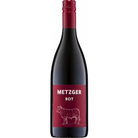 Metzger "Kleiner Schwarzer" Rotweincuvée QbA - trocken - Wein Wolff