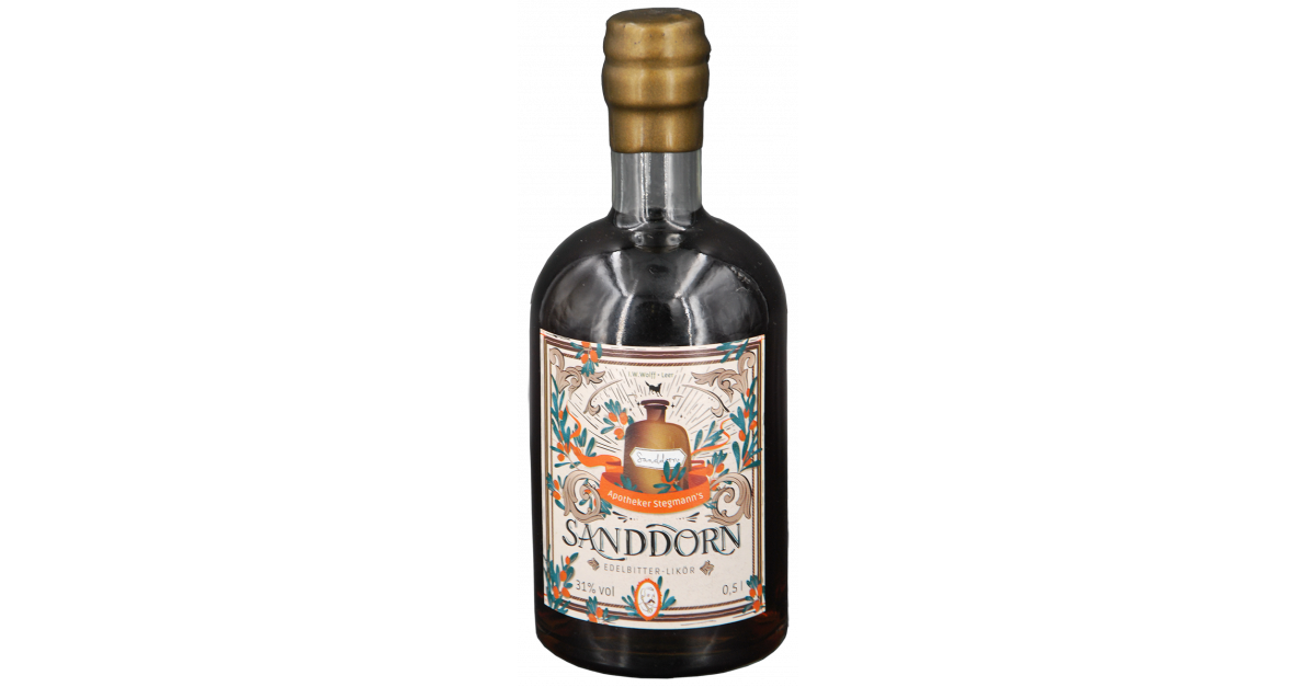 Apotheker Stegmann&amp;#39;s Sanddorn edelbitter | Friesische Spirituosen ...
