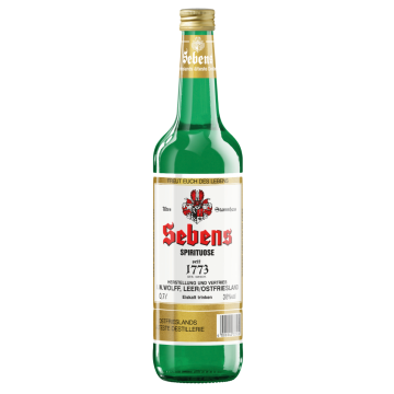 Sebens seit 1773 38% vol. Spirituose