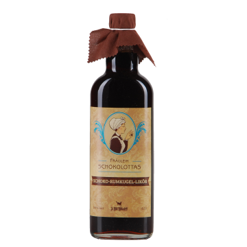 Fräulein Schokolottas Schoko-Rumkugel-Likör 16% vol.