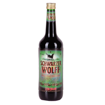 Schwarzer Wolff 24% vol. Früchte und Kräuter