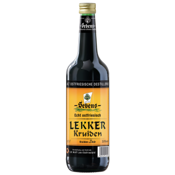 Sebens lekker Kruiden 30% vol.