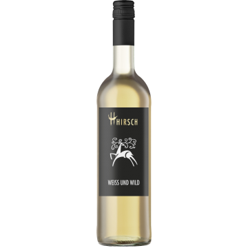 Hirsch WEISS UND WILD Weßweincuvée Gutswein trocken
