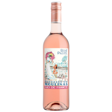Terasse du Moulinas Rosé Pastel IGP Pay d'Oc 1,0 l