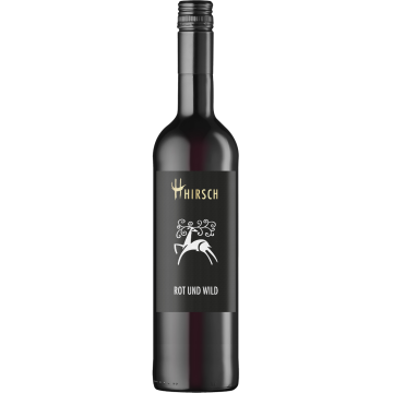 Hirsch ROT UND WILD Rotweincuvée Gutswein trocken