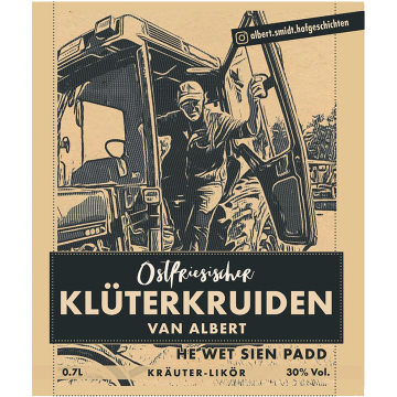 Ostfriesischer KLÜTERKRUIDEN VAN ALBERT