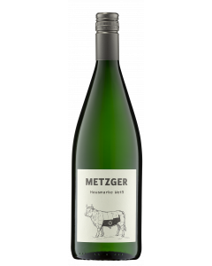 Metzger "Hausmarke Weiß" Weißweincuvée feinherb, 1,0 l