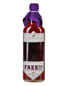 FREEsia XXX - Zwetschge-Likör mit Rum verfeinert Crafted Likör 30 % vol.