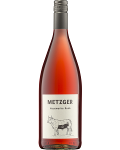 Metzger Hausmarke Rosé QbA mild 1,0 l