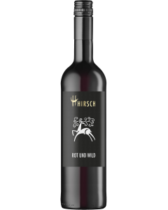 Hirsch ROT UND WILD Rotweincuvée Gutswein trocken