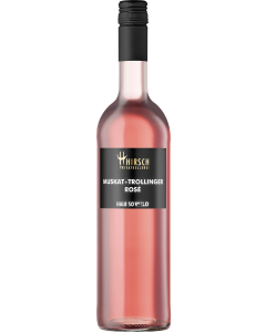 Hirsch Muskattrollinger Rosé QbA feinherb