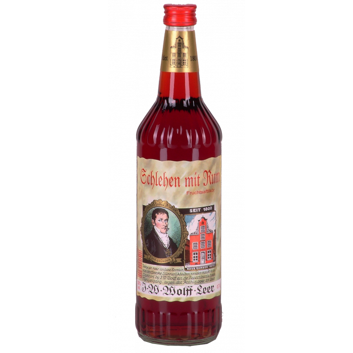 Schlehenlikör mit Rum verfeinert 30% vol. - Wein Wolff