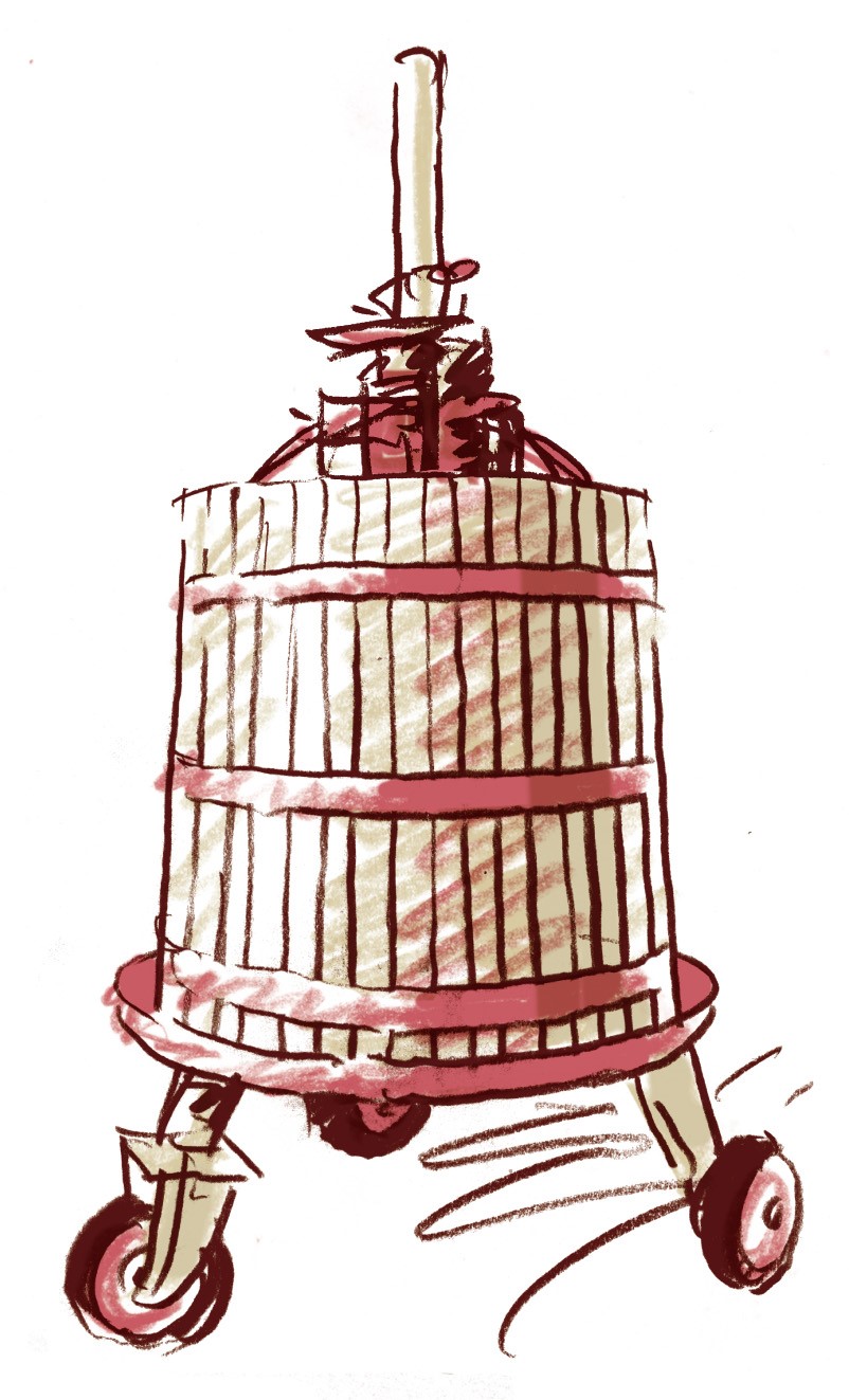 Weinpresse